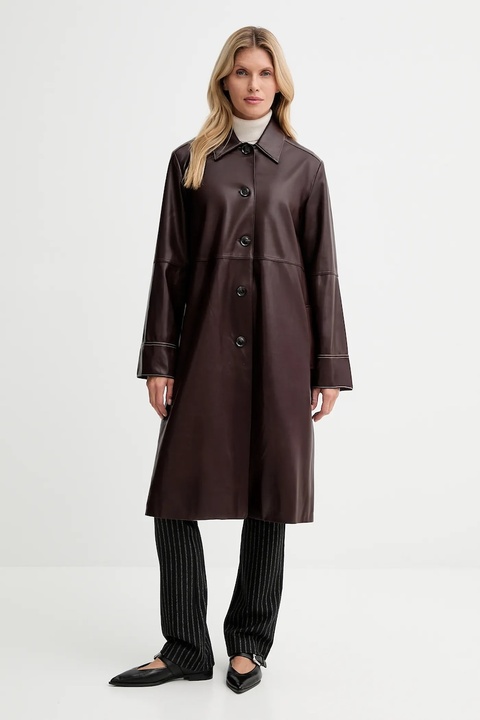 Sessun spodnie damskie kolor czarny proste medium waist 25107035 - zdjęcie produktu nr 1