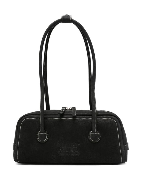 Marge Sherwood embossed-logo top-handle tote bag - Black - zdjęcie produktu nr 1