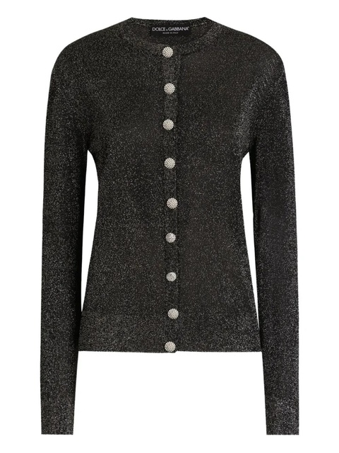 Dolce & Gabbana metallic cardigan - Black - zdjęcie produktu nr 1