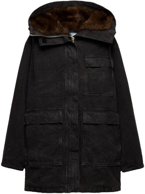 Prada canvas coat - Black - zdjęcie produktu nr 1