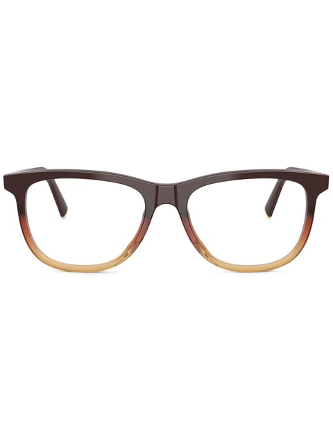Miu Miu Eyewear round-frame glasses - Brown - zdjęcie produktu nr 2
