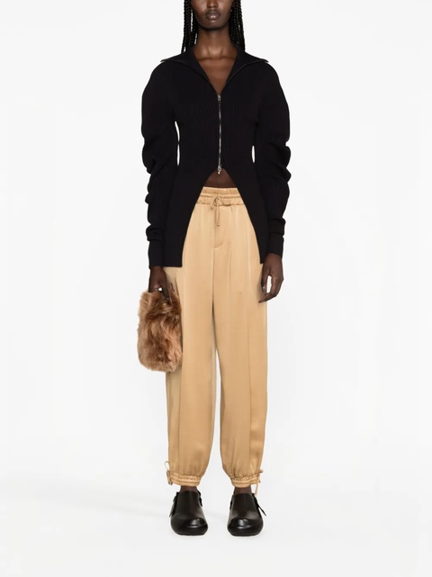 Jil Sander satin track pants - Neutrals - zdjęcie produktu nr 2