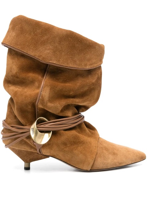 ISABEL MARANT 45mm Edrika boots - Brown - zdjęcie produktu nr 1