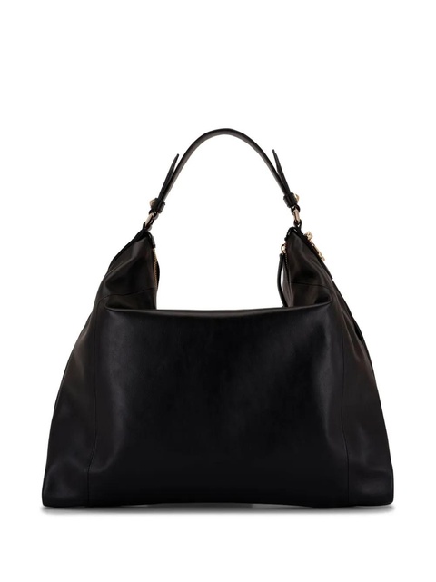 Jimmy Choo Ana hobo leather shoulder bag - Black - zdjęcie produktu nr 1