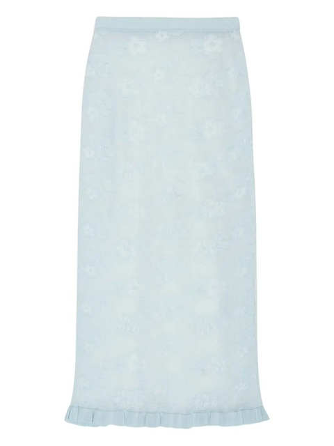 Cecilie Bahnsen Pegonia skirt - Blue - zdjęcie produktu nr 2
