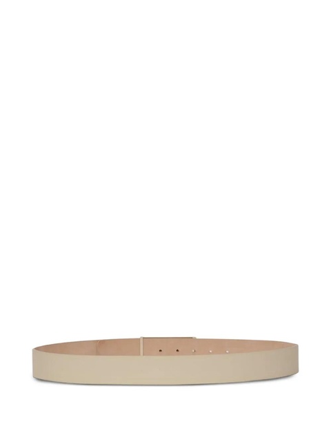 Victoria Beckham Jumbo Frame leather belt - Neutrals - zdjęcie produktu nr 2