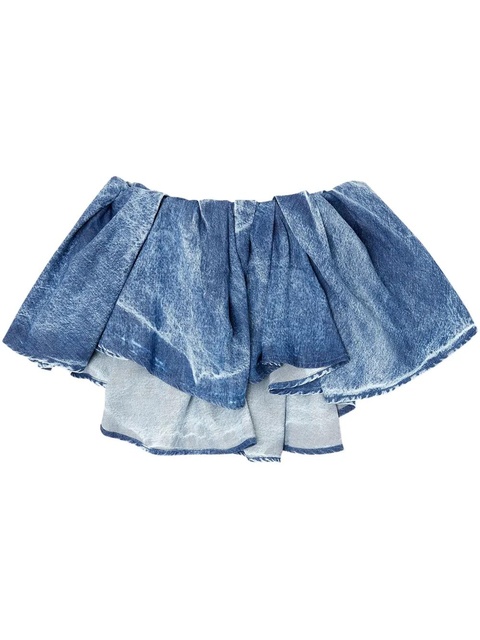 Diesel asymmetric denim skirt - Blue - zdjęcie produktu nr 1