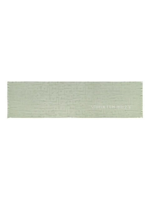 Longchamp logo-detailed scarf - Neutrals - zdjęcie produktu nr 2