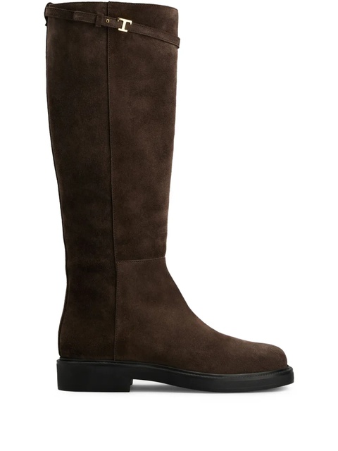 Tod's suede boots - Brown - zdjęcie produktu nr 1