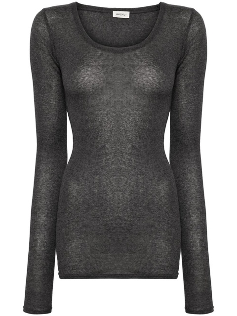 American Vintage Massachusetts top - Grey - zdjęcie produktu nr 1