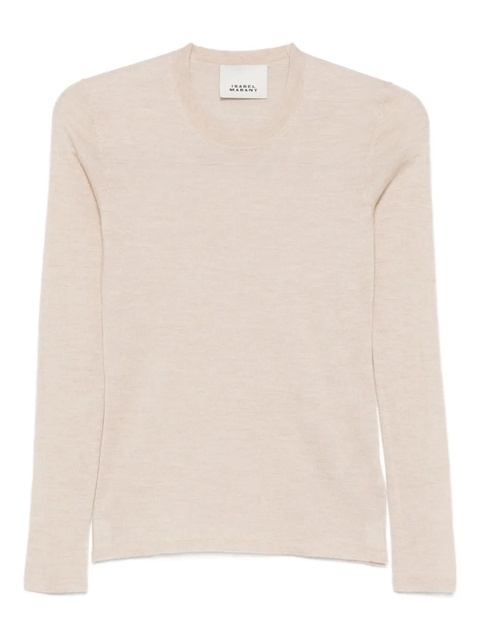 ISABEL MARANT long-sleeve round-neck sweater - Neutrals - zdjęcie produktu nr 1