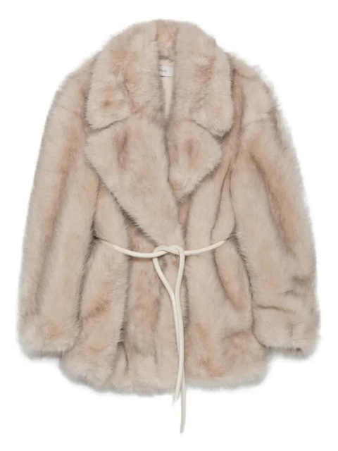 Sportmax Rosaria faux-fur coat - Neutrals - zdjęcie produktu nr 1