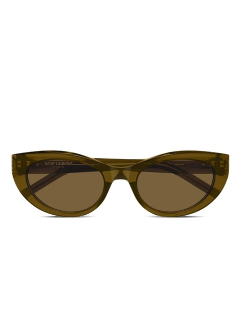 Saint Laurent Eyewear cat-eye sunglasses - Brown - zdjęcie produktu nr 1