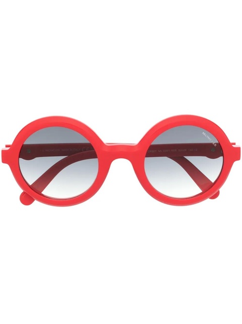 Moncler Eyewear Orbit round-frame sunglasses - Red - zdjęcie produktu nr 1