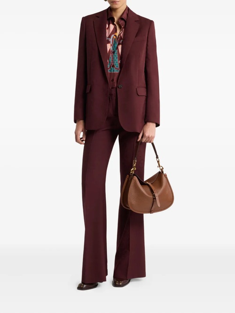ETRO paisley-jacquard trousers - Red - zdjęcie produktu nr 2