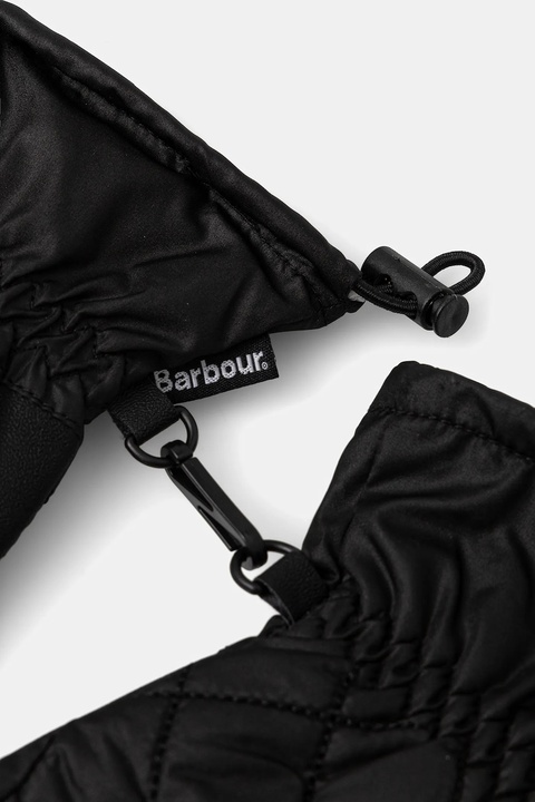 Barbour rękawiczki damskie kolor czarny LGL0142 - zdjęcie produktu nr 1