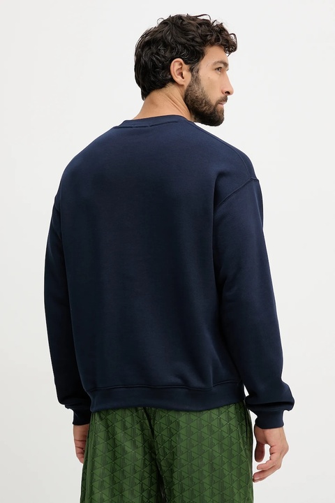Lacoste bluza bawełniana kolor granatowy gładka SH7745 - zdjęcie produktu nr 2