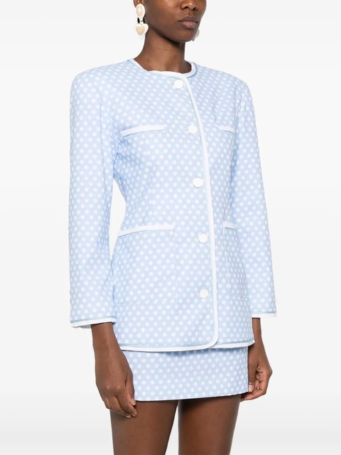 Rowen Rose polka-dot jacket - Blue - zdjęcie produktu nr 2