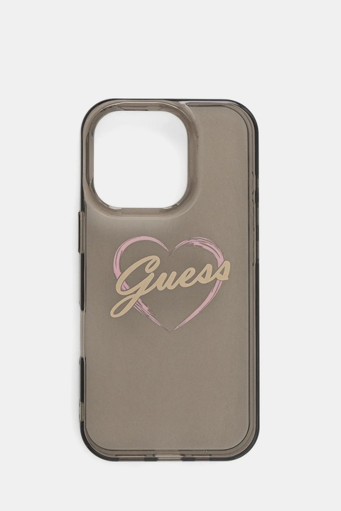 Guess etui na telefon iPhone 16 Pro 6.3" kolor czarny GUHCP16LHCHGSPK - zdjęcie produktu nr 1