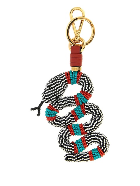 ETRO beaded snake keyring - Red - zdjęcie produktu nr 1