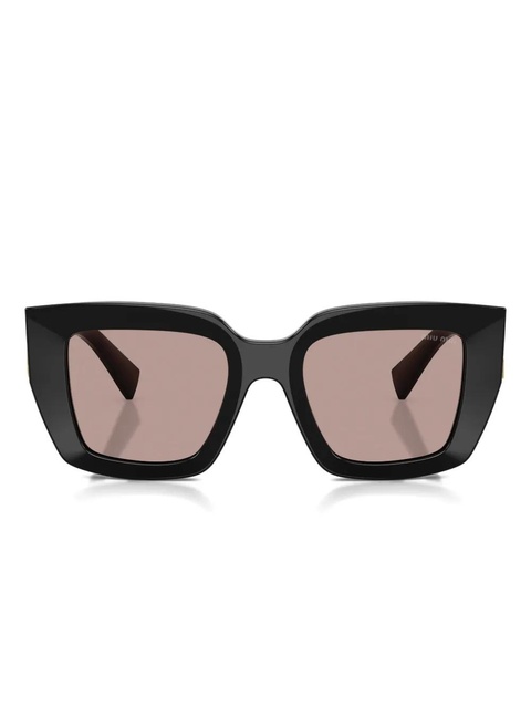 Miu Miu Eyewear square-frame sunglasses - Black - zdjęcie produktu nr 1