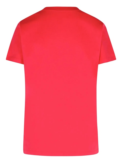 Moncler crew-neck T-shirt - Pink - zdjęcie produktu nr 2