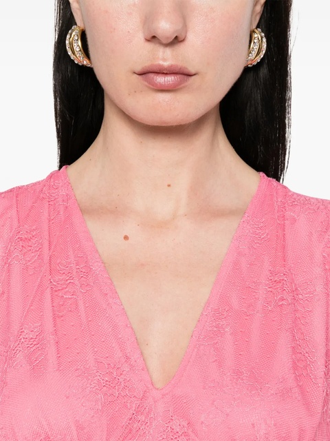 ROTATE BIRGER CHRISTENSEN lace maxi dress - Pink - zdjęcie produktu nr 2