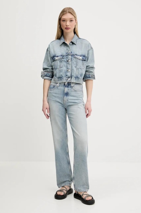 Tommy Jeans jeansy damskie high waist DW0DW20593 - zdjęcie produktu nr 2