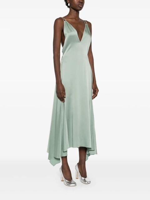 Lanvin open-back midi dress - Green - zdjęcie produktu nr 2