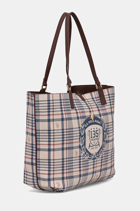 U.S. Polo Assn. torebka dwustronna Rogersville kolor brązowy BIURR8906WVP - zdjęcie produktu nr 1