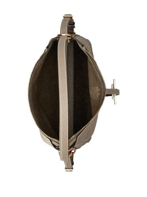 Tod's t buckle leather shoulder bag - Grey - zdjęcie produktu nr 2