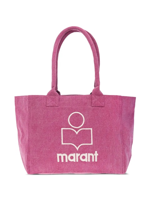 ISABEL MARANT Yenky logo-embroidered tote bag - Pink - zdjęcie produktu nr 1