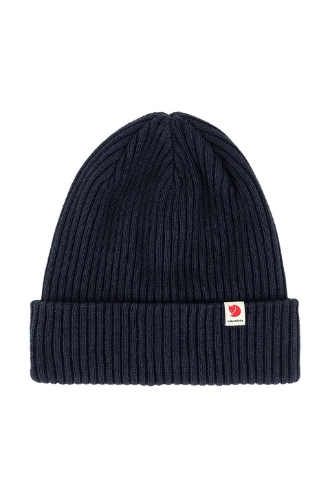 Fjallraven czapka Rib Hat kolor granatowy F13100184.555 - zdjęcie produktu nr 1