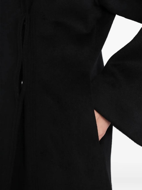 ENTIRE STUDIOS wrap-front double-breasted coat - Black - zdjęcie produktu nr 1