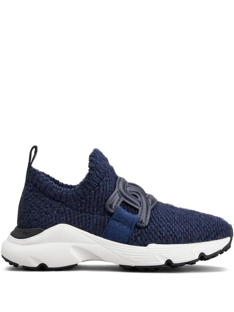 Tod's knitted slip-on sneakers - Blue - zdjęcie produktu nr 1