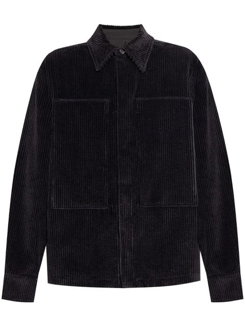 Jil Sander corduroy shirt - Black - zdjęcie produktu nr 1