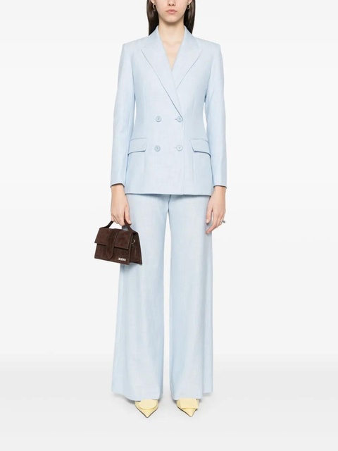 Maje straight-leg trousers - Blue - zdjęcie produktu nr 2