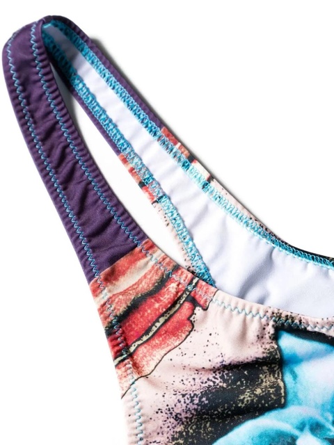 Jean Paul Gaultier The Blue Roses graphic-print swimsuit - zdjęcie produktu nr 1