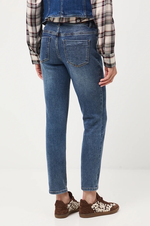 Medicine jeansy damskie kolor niebieski - zdjęcie produktu nr 2