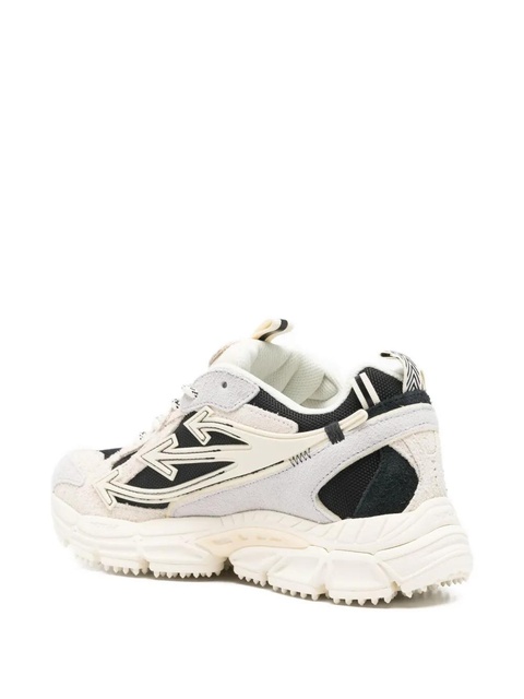 Off-White arrow-appliqué sneakers - Neutrals - zdjęcie produktu nr 2