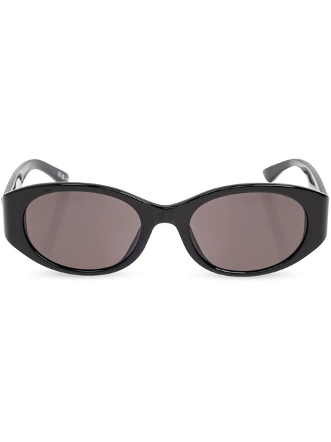 Balenciaga Eyewear logo-print sunglasses - Black - zdjęcie produktu nr 1