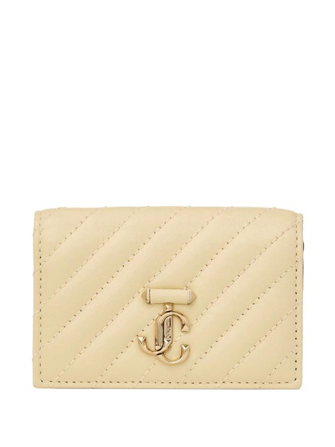 Jimmy Choo Curve Nello quilted wallet - Neutrals - zdjęcie produktu nr 1