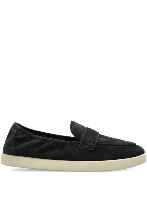 Tory Burch suede slip-on loafers - Blue - zdjęcie produktu nr 1