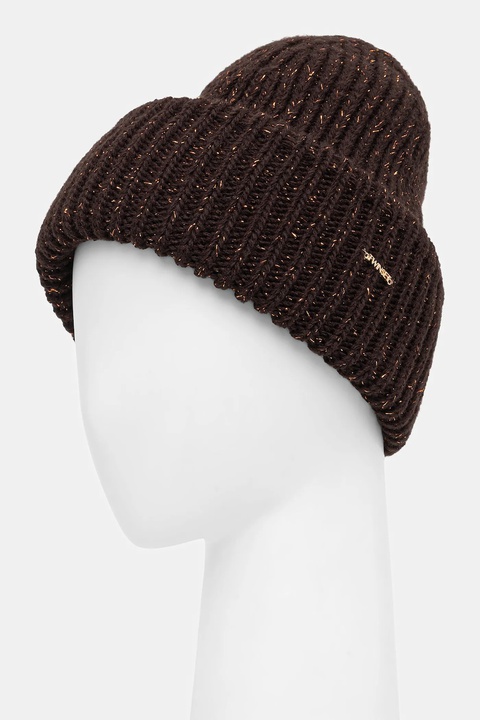 Twinset czapka kolor brązowy 252TO519B - zdjęcie produktu nr 2