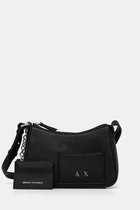 Armani Exchange torebka kolor czarny XW001571 AF15625 - zdjęcie produktu nr 1