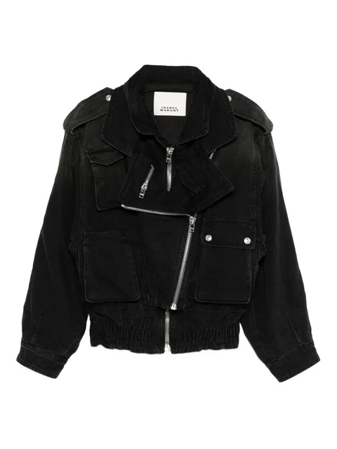 ISABEL MARANT zip-fastening bomber jacket - Black - zdjęcie produktu nr 1