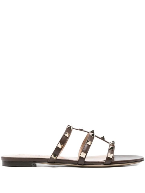 Valentino Garavani SLIDE - Brown - zdjęcie produktu nr 2