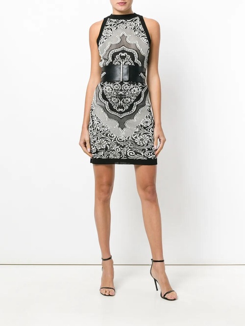 Balmain jacquard lace dress - Black - zdjęcie produktu nr 2