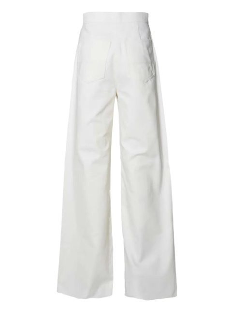Max Mara high-waisted trousers - White - zdjęcie produktu nr 1