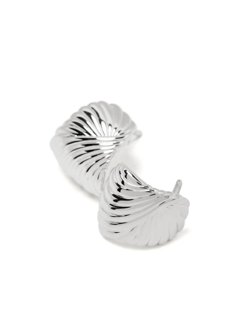 Missoma Ripple stud earrings - Silver - zdjęcie produktu nr 2